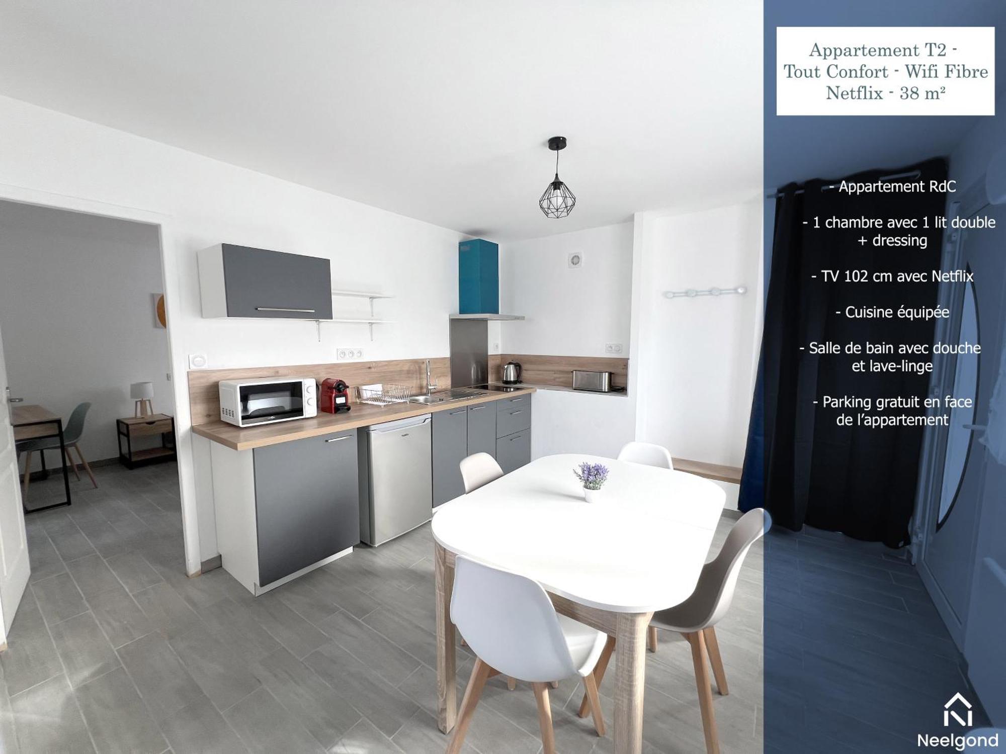 178B - Appartement T2 Tout Confort - Wifi Netflix Le Gond-Pontouvre Exterior photo